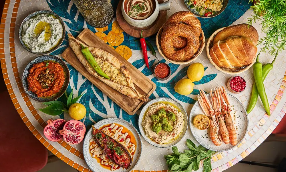 Gallio spread on table