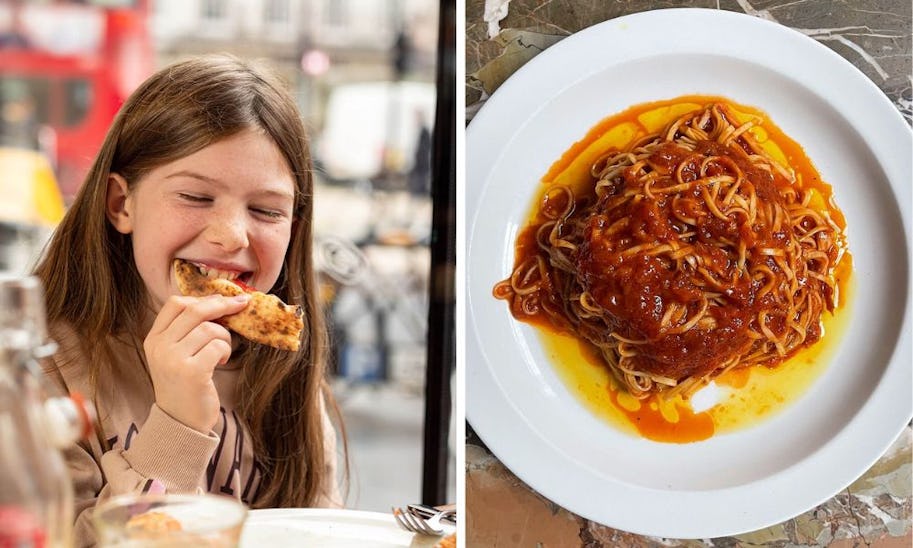 Where do kids eat for free in London and the UK?