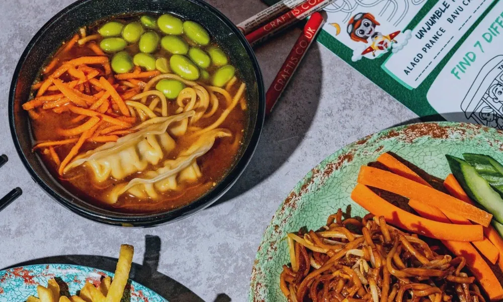 soup noodles at banana tree