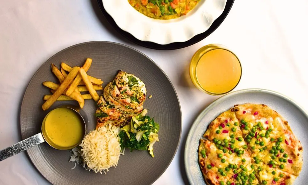 child friendly dining at Cinnamon Bazaar