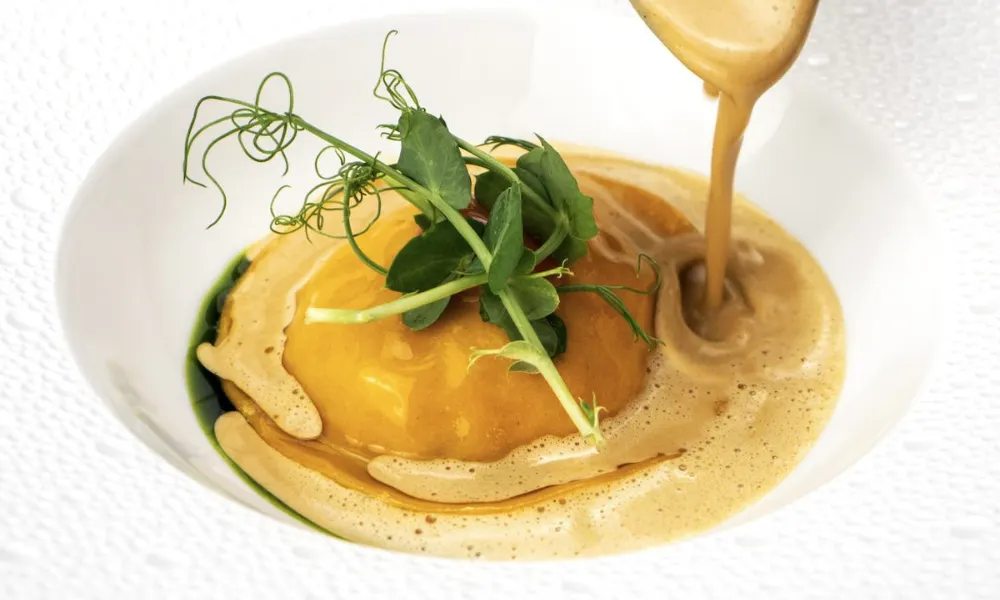 scallop ravioli at corrigans