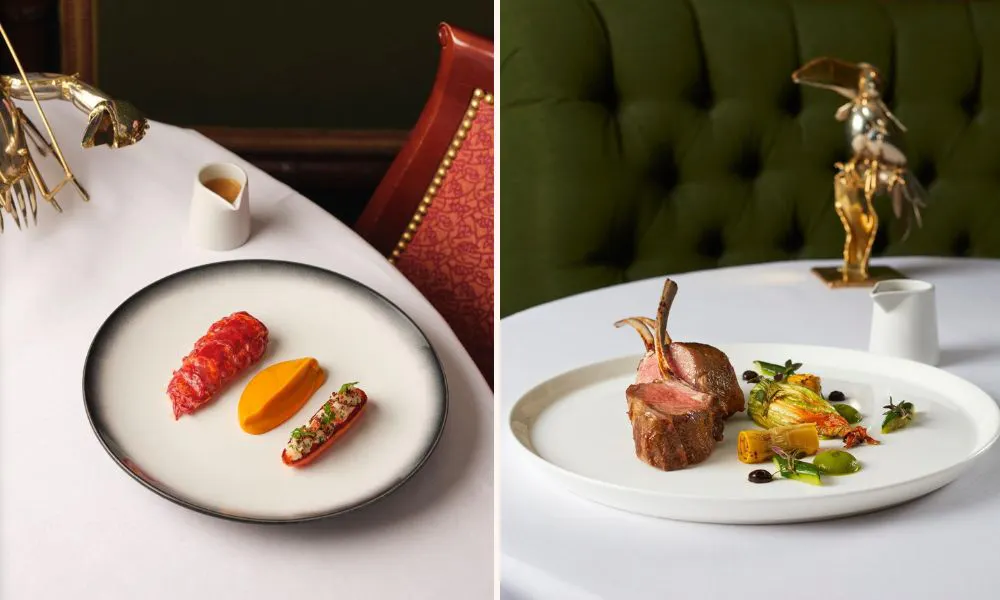 Fine dining at Le Gavroche