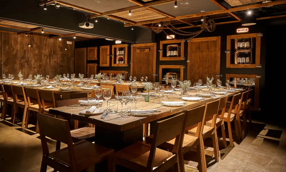 private dining room at sagardi