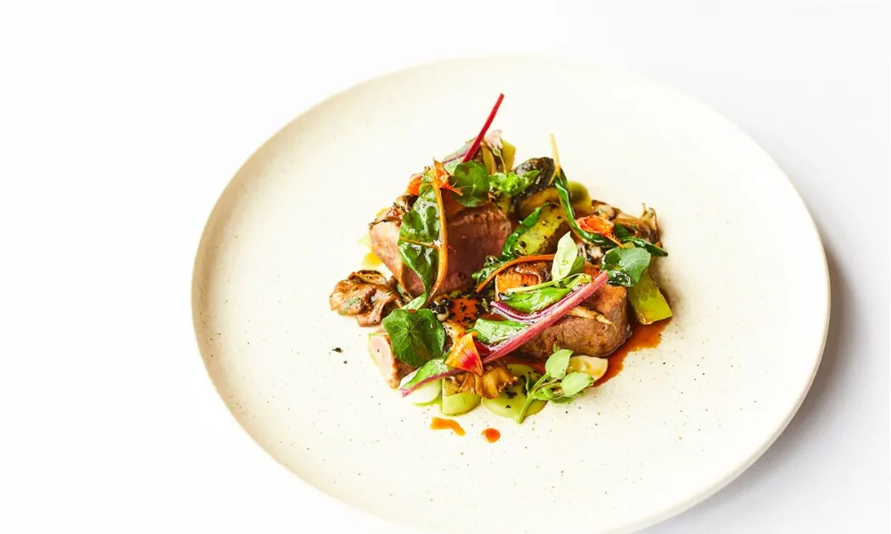 fine dining at gidleigh park