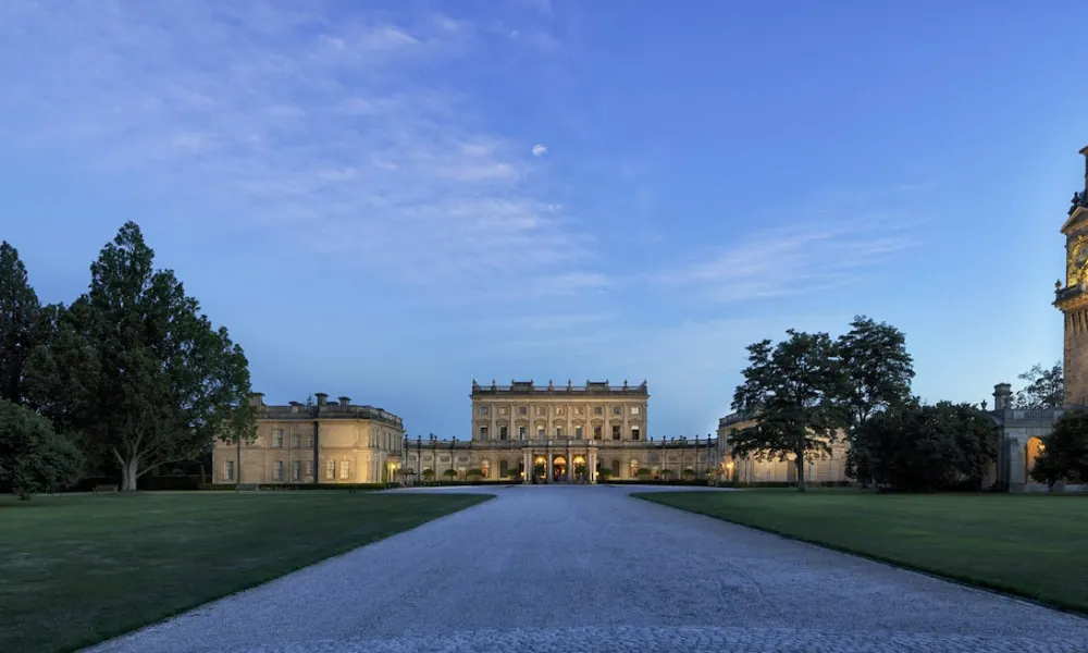 the driveway at cliveden house