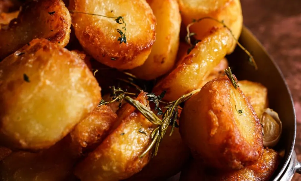 Roast potatoes