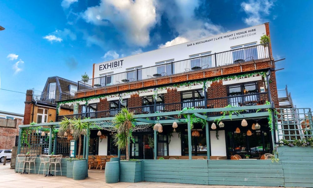 the exhibit, balham, in summer