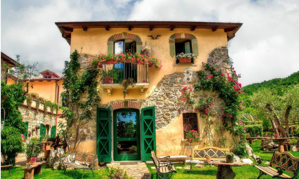 the outside of Agriturismo Terranostra, Italian restaurant