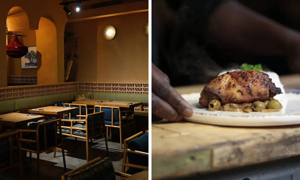 Senegalese restaurant in london chicken dish