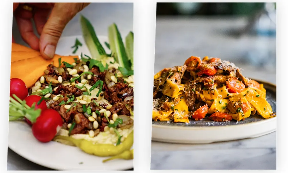 dishes made with insects