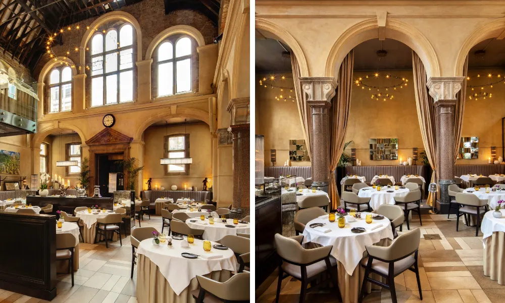 stone arches at galvin la chapelle
