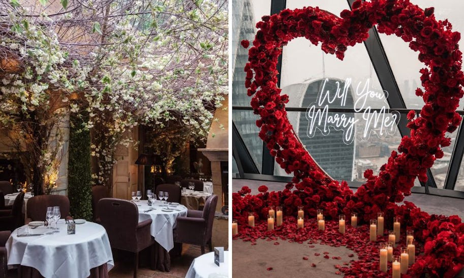 The best London restaurants for marriage proposals