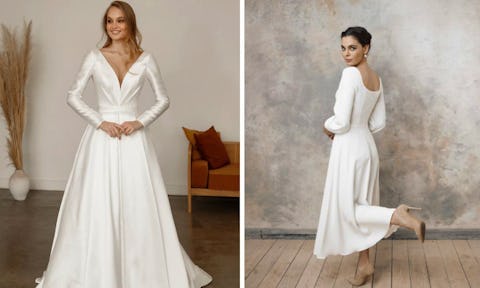 16 best simple wedding dresses for a minimalist look