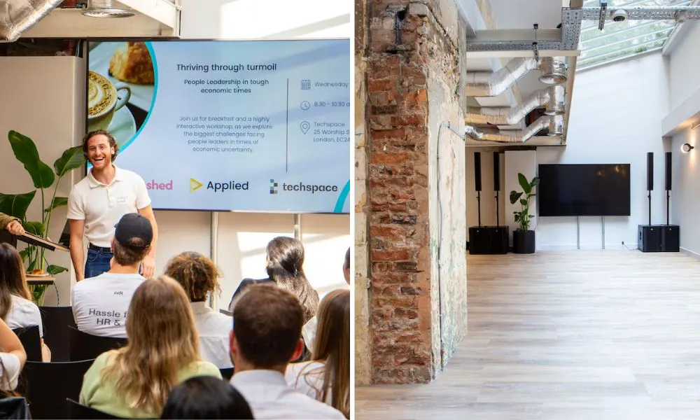 Presentation at the lightwell