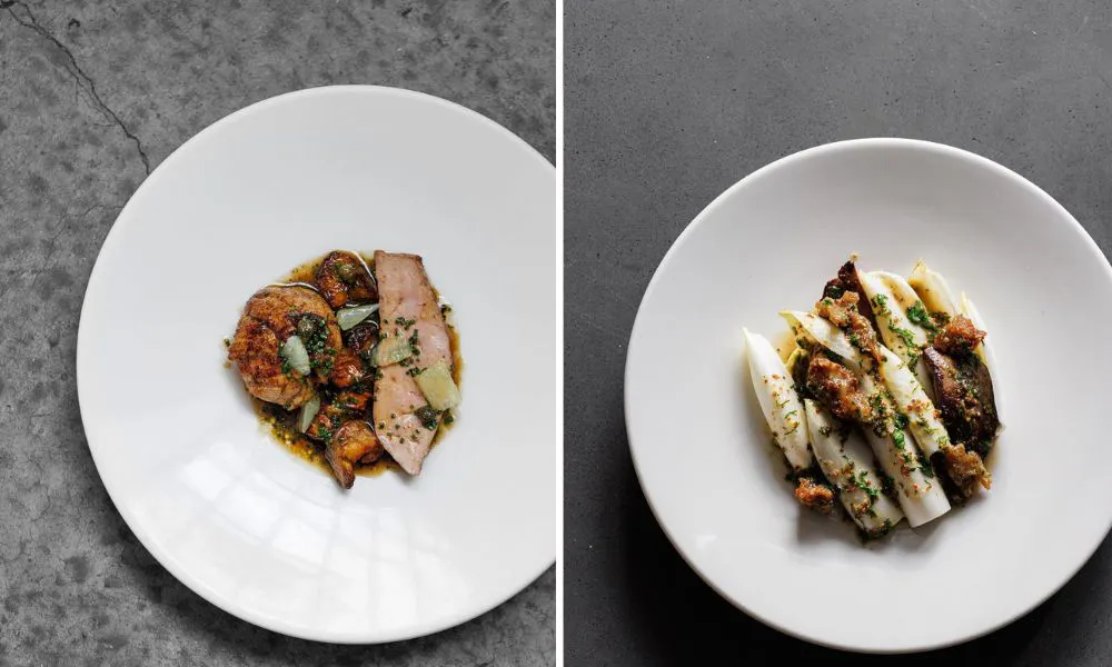 Dishes at Lyles