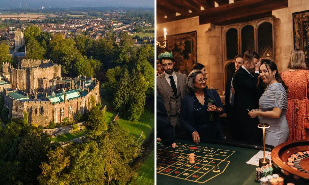 Berkely Castle exterior and event