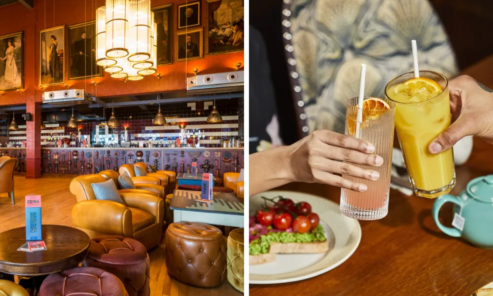 brunching at cosy club