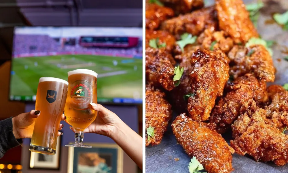 bottomless wings at the dockyard