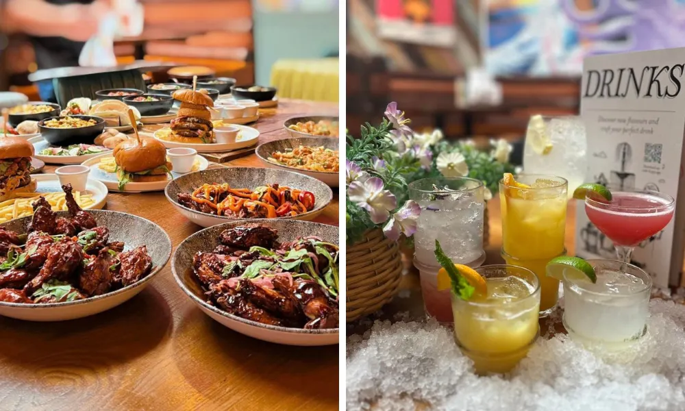 bottomless brunch at the scarlet tap