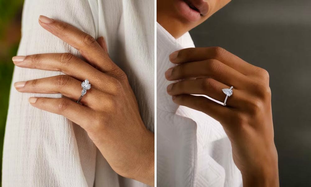 The best lab-grown diamond engagement rings for every style