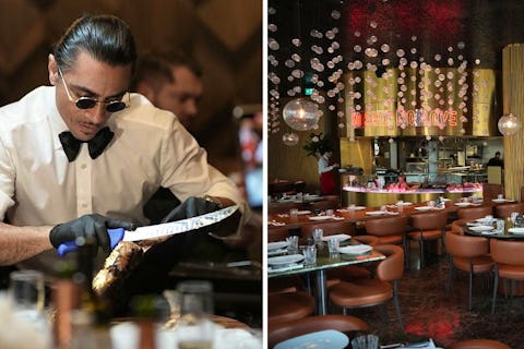 Salt Bae's London restaurant, known for its almost £700 steaks, turns off heating to cut costs