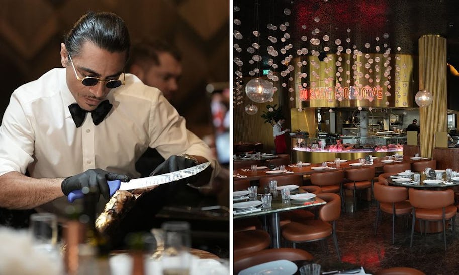 Salt Bae's London restaurant, known for its almost £700 steaks, turns off heating to cut costs
