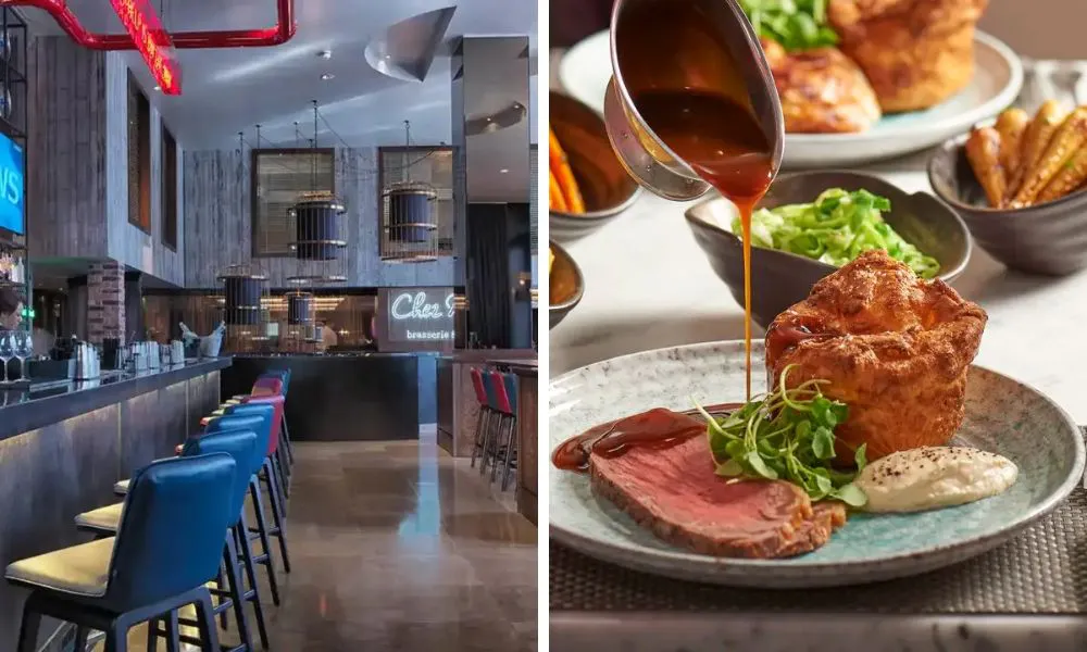 counter dining and sunday roast