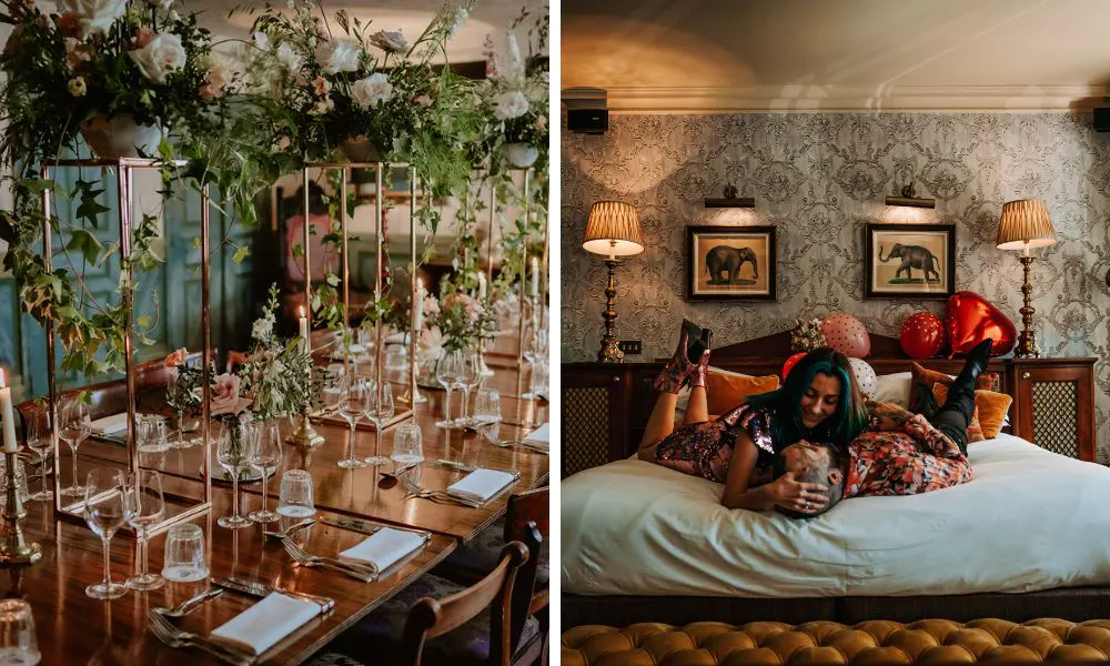 14 best London wedding venues with on-site accommodation