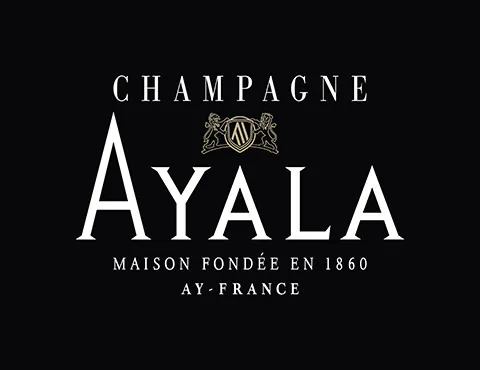 Ayala wine black logo