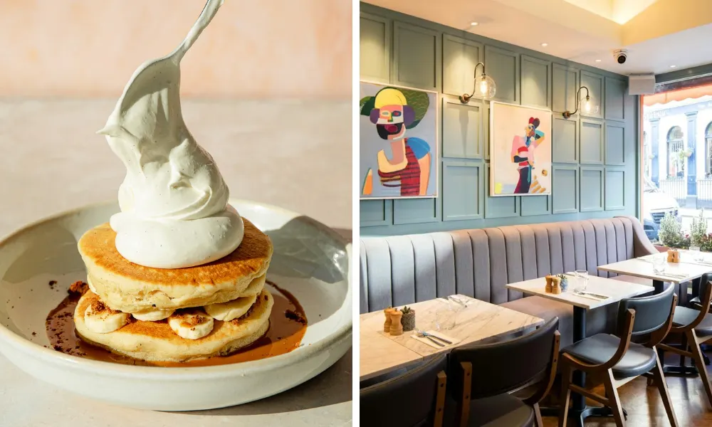 pancake stack at mildreds