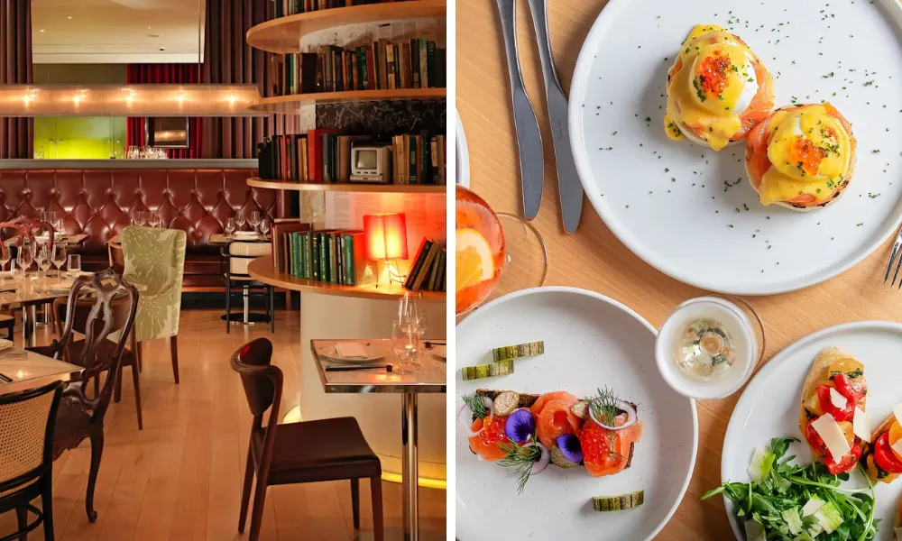 breakfast at restaurant 45