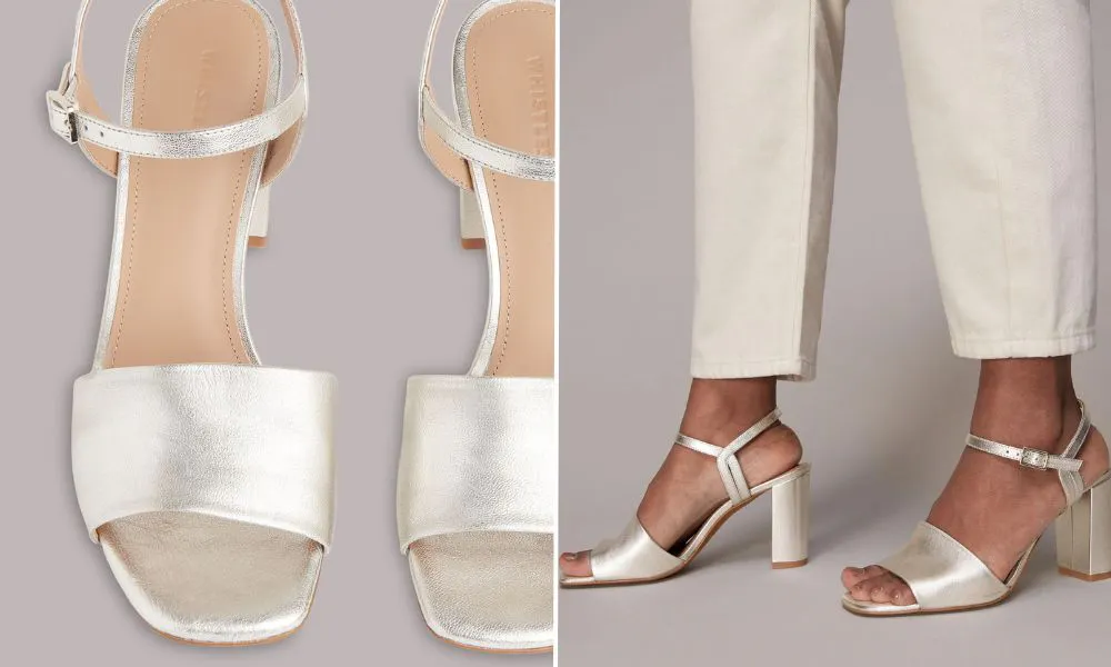 Whistles Lilley High Block Heel Sandals