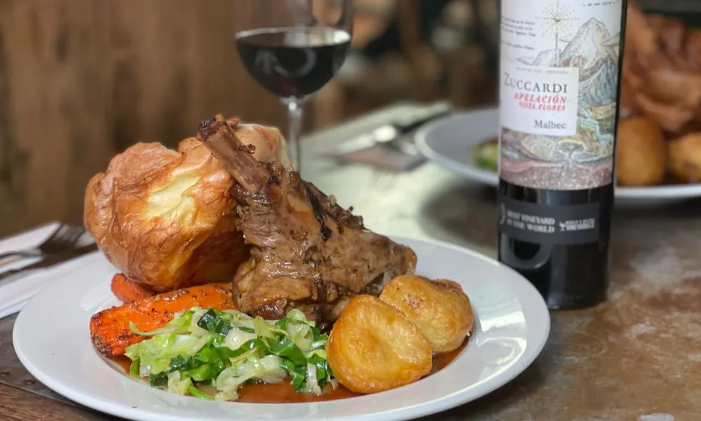 roast dinner from The Albion