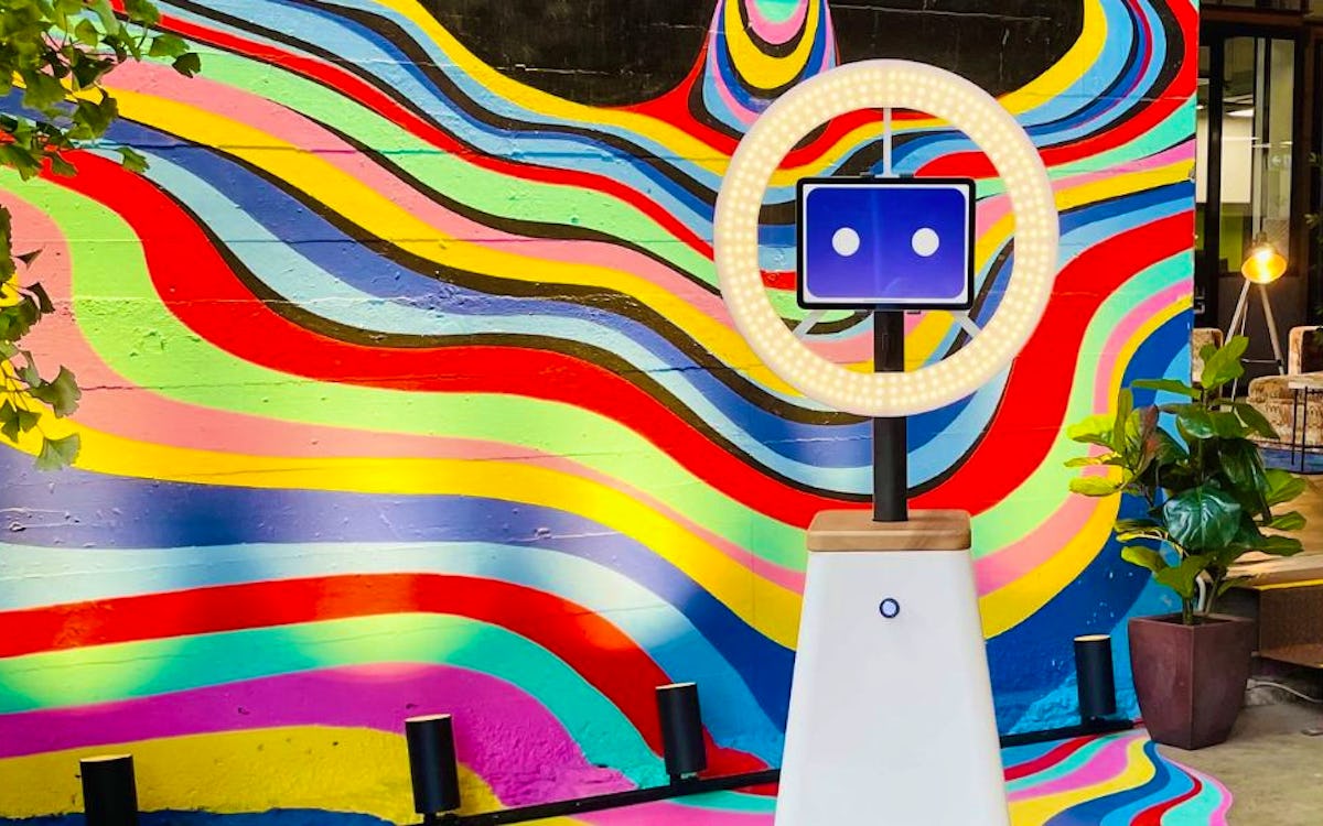 Selfiebot: The futuristic photo booth that's now available to hire across the UK