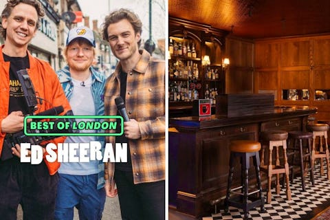 Ed Sheeran reveals favourite restaurant in London - and goes for cocktails at a three Michelin-starred restaurant
