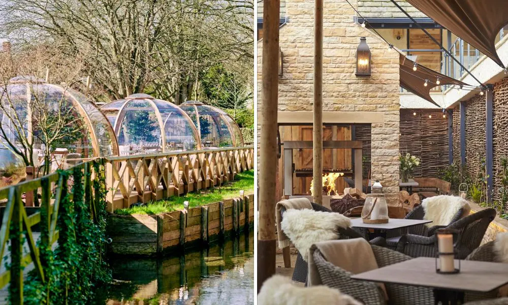 Outdoor private igloos