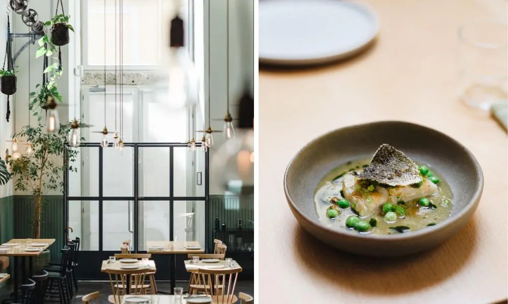 Bright interiors and food