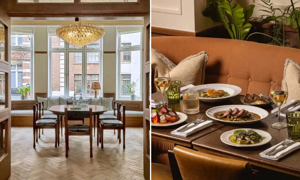 The Drawing Room and Nessa dishes