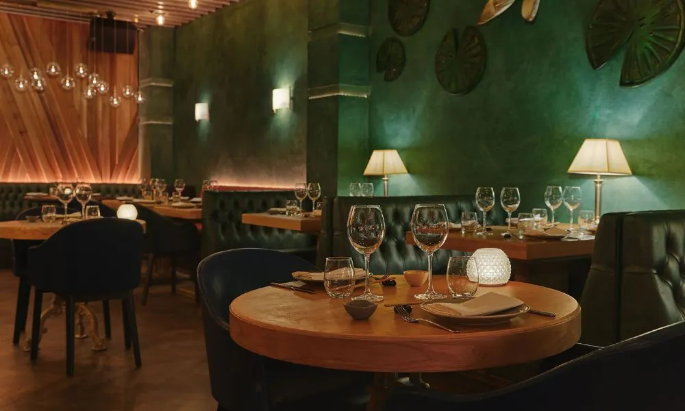 the restaurant at Ayllu