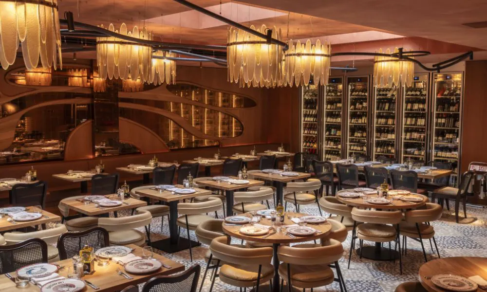 Main Dining Room at Bocconcino Soho