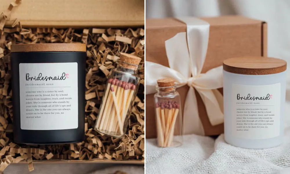  Bridesmaid gift box set