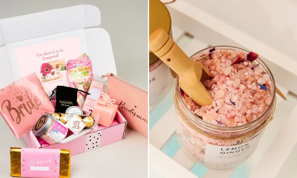 Bridesmaid gift box set