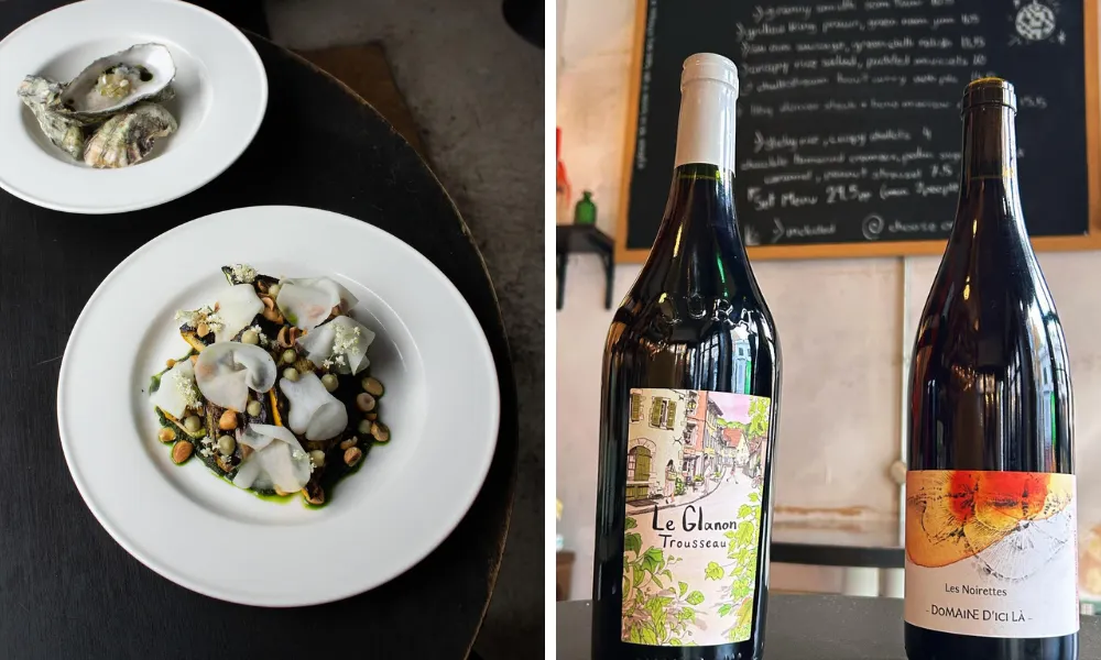 bottle and rye natural wines