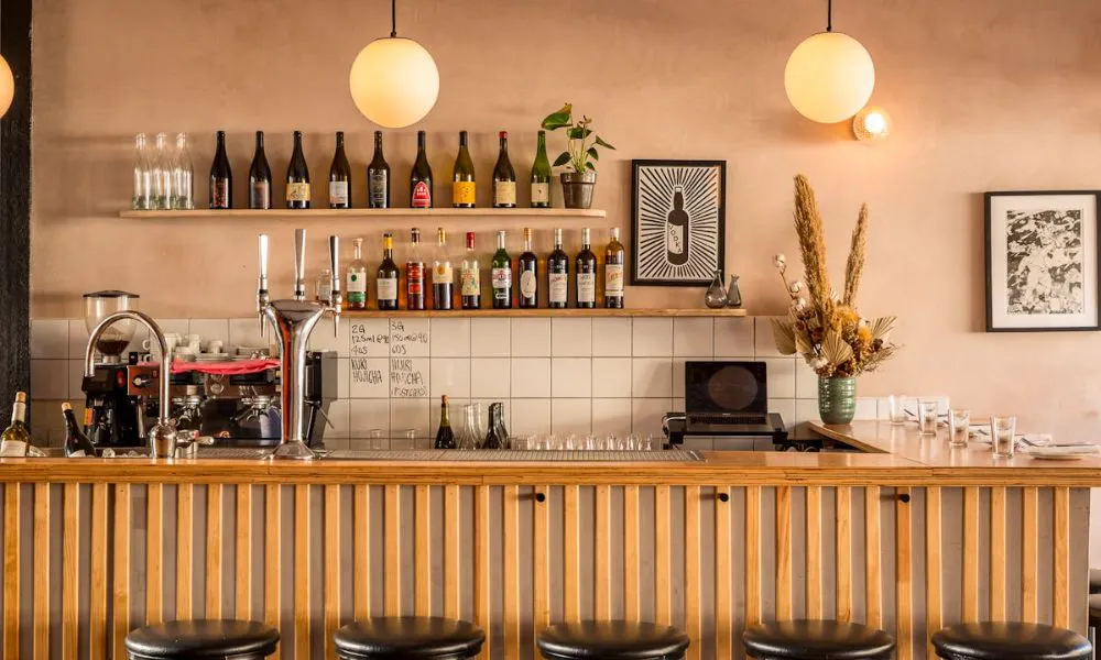 The bar at top cuvee