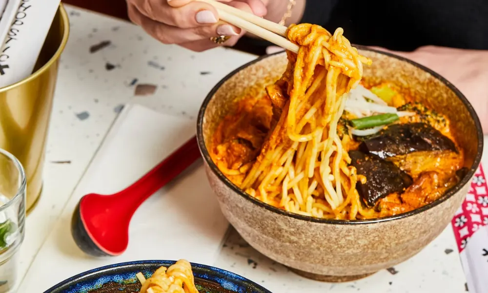 laksa at sambal shiok
