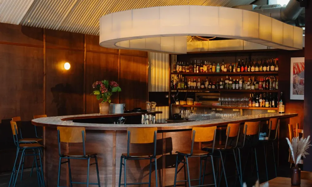 bar at cav, bethnal green