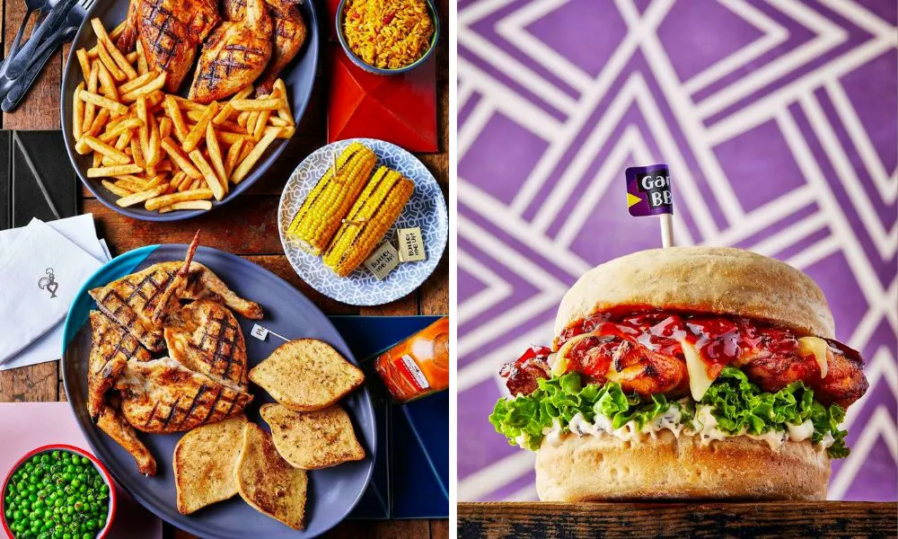 Nandos chicken and sides