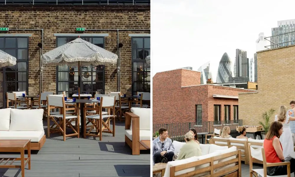 Cafe mission roof terrace