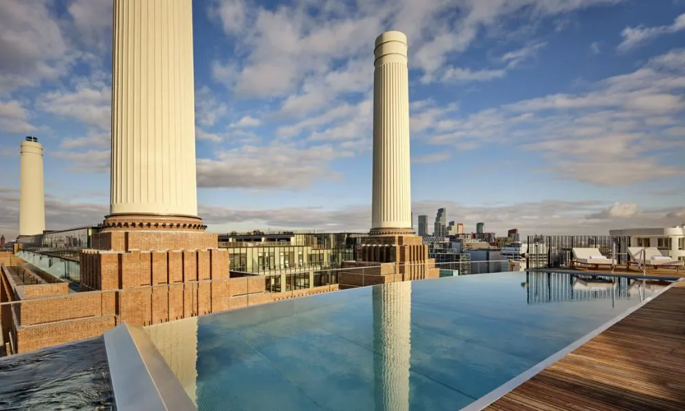 the rooftop at art'otel battersea