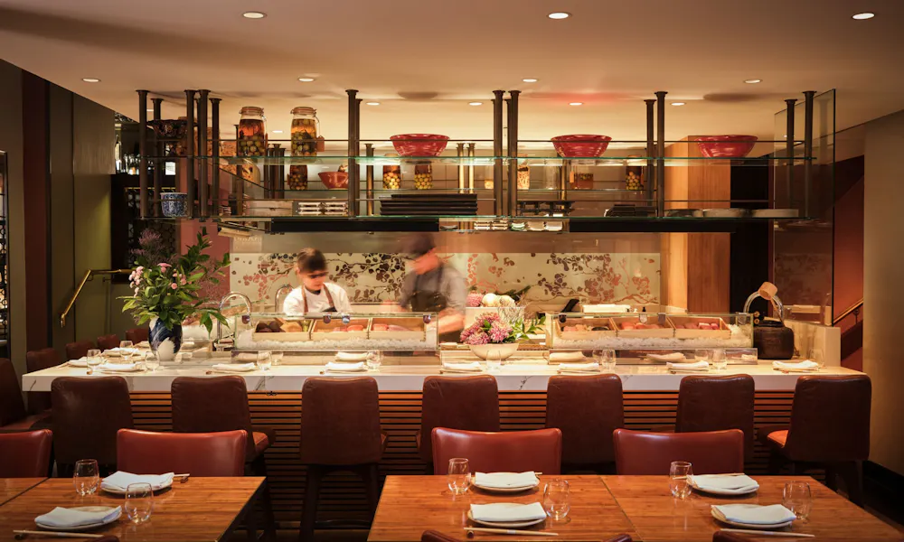 marble counter at dinings sw3